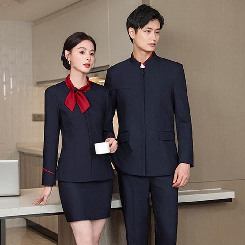 May đồng phục lễ tân khách sạn