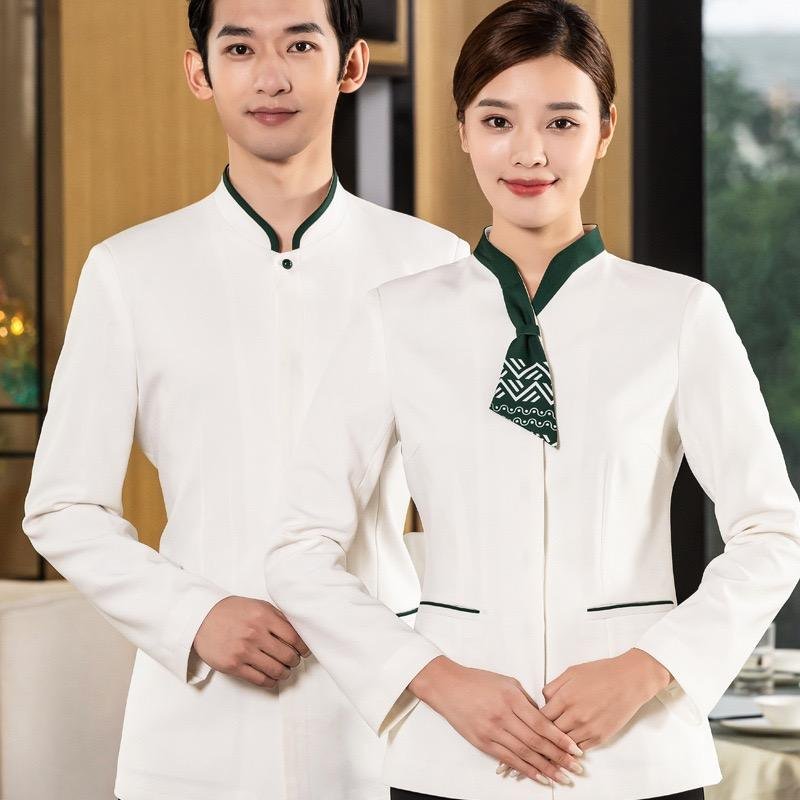 May đồng phục lễ tân khách sạn
