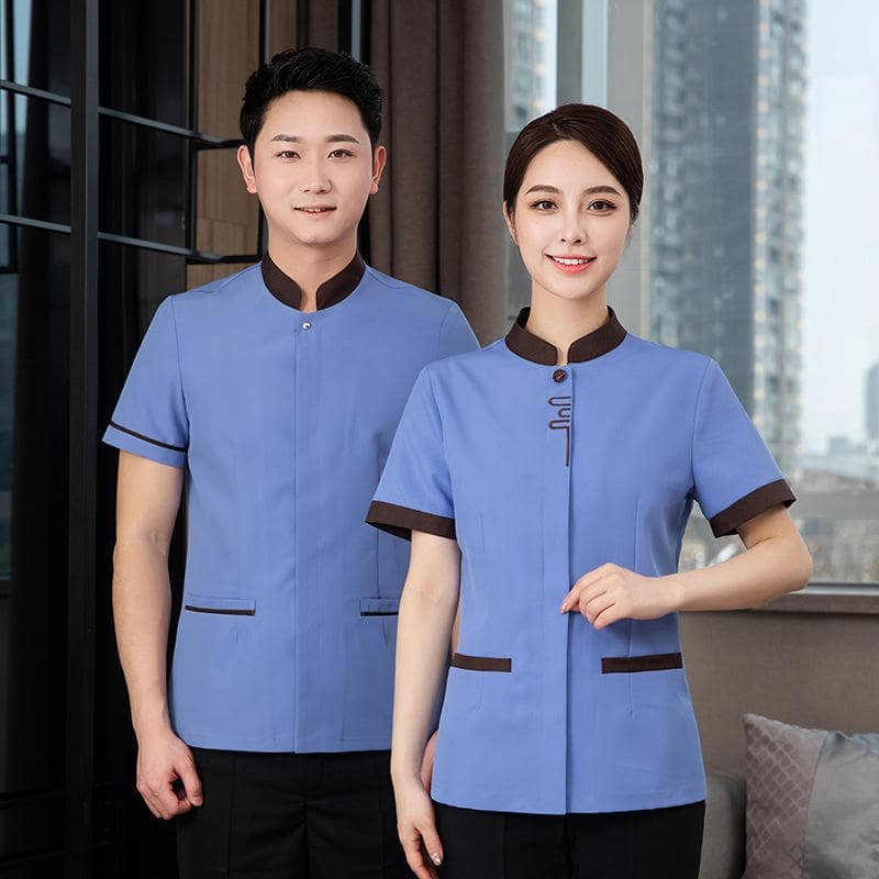 May đồng phục phục vụ buồng khách sạn