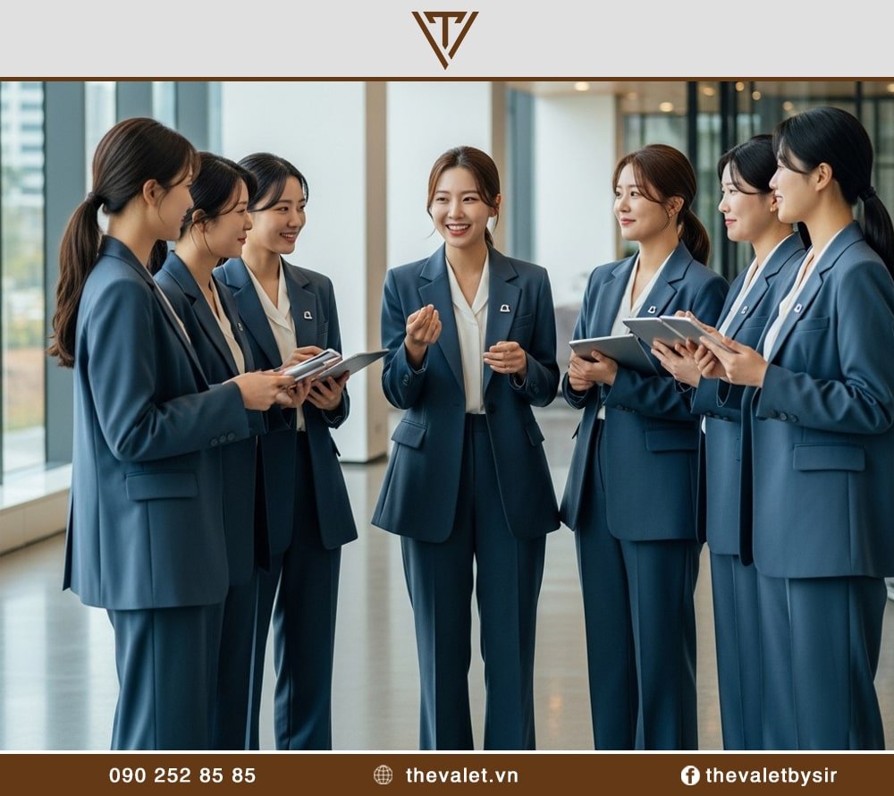 Mẫu vest nữ công sở kiểu Hàn Quốc