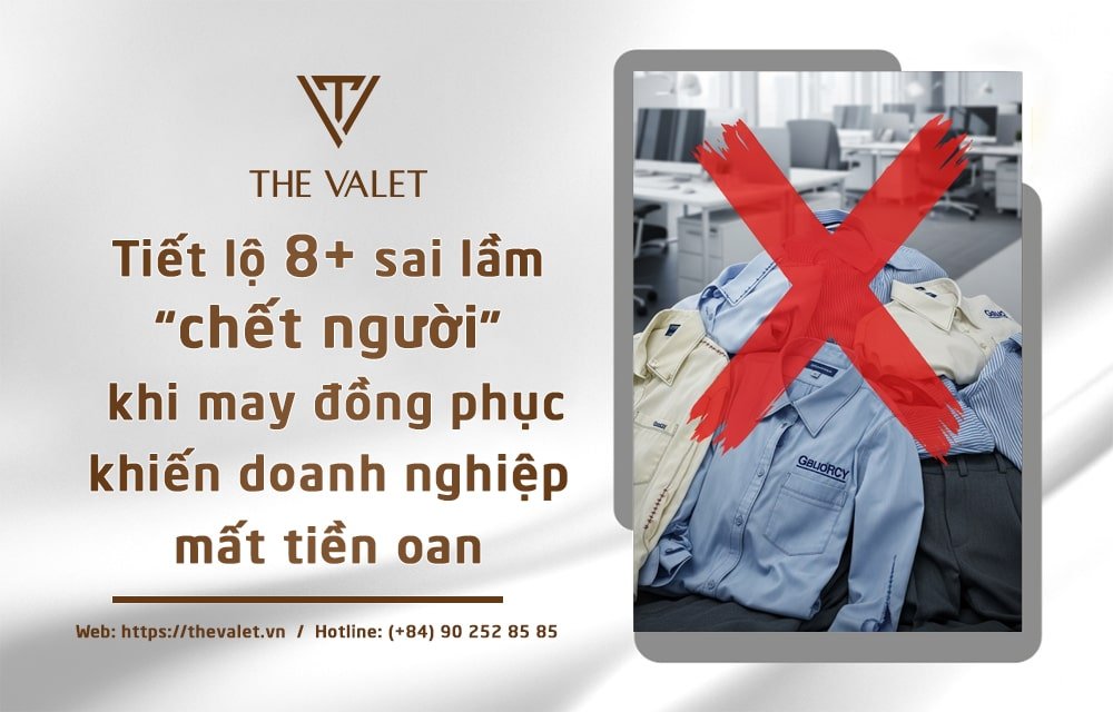 8+ Sai lầm khi may đồng phục khiến doanh nghiệp "Mất Tiền"