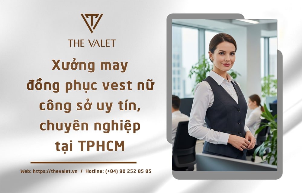 Xưởng may đồng phục vest nữ công sở uy tín
