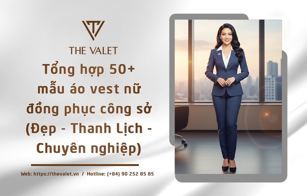 Tổng hợp 50+ mẫu áo vest nữ đồng phục công sở (Đẹp - Thanh Lịch & Chuyên Nghiệp) #2025