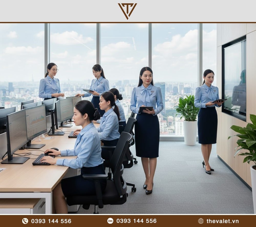 Mẫu áo sơ mi cổ nơ đồng phục công sở nữ đẹp