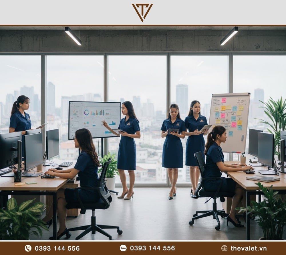 Mẫu đầm liền đồng phục công sở nữ đẹp