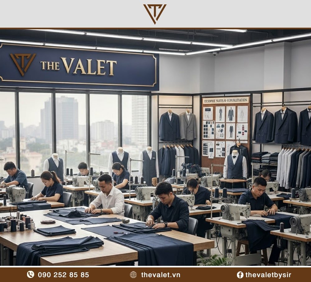 Xưởng may đồng phục The Valet