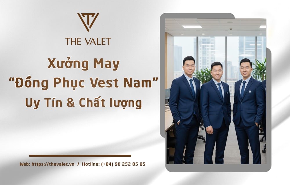 Xưởng may đồng phục vest nam