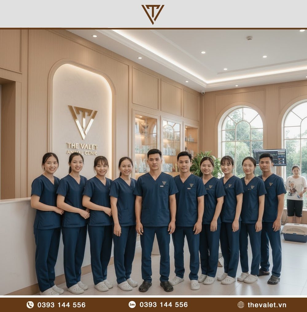 Bộ Scrubs cổ tim đồng phục thú y