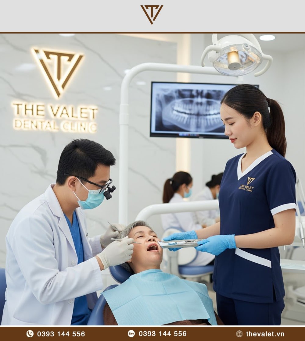 Mẫu đồng phục trợ thủ nha khoa phối màu viền áo