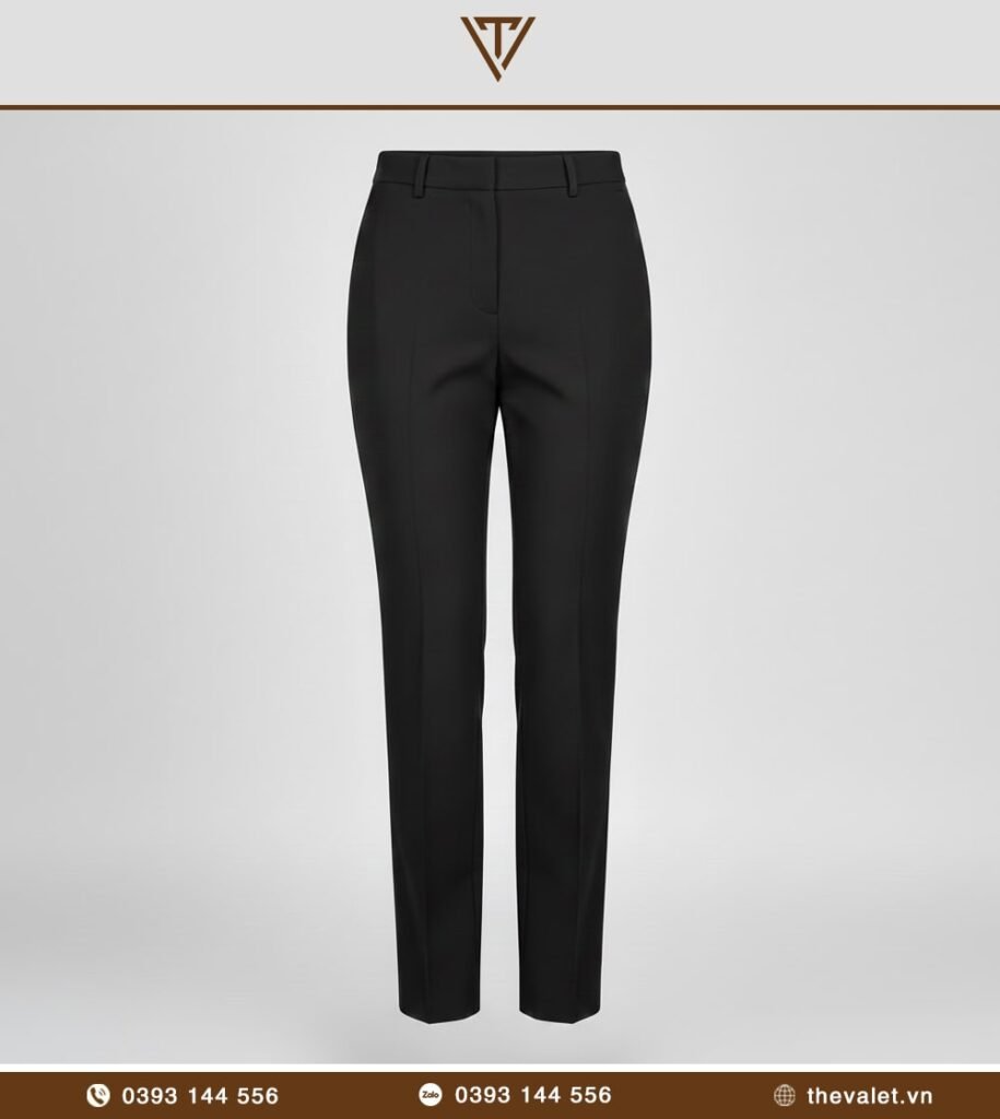 Quần tây nữ form ôm lưng cao