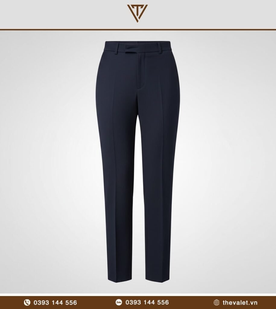 Quần tây nữ màu navy (xanh đậm)