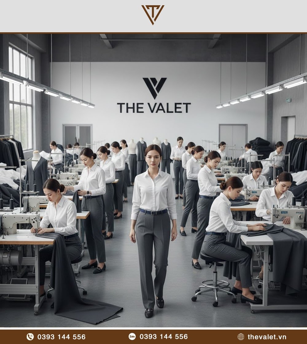 The Valet - Xưởng may đồng phục quẩn tây nữ