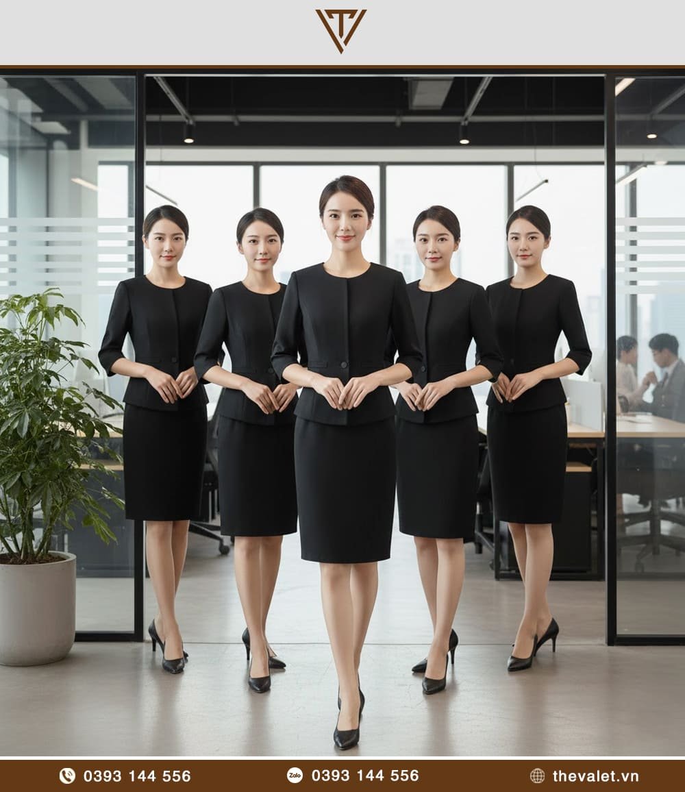 Mẫu áo Vest dáng lửng không cổ hiện đại