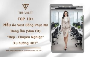 May áo vest đồng phục nữ dáng ôm