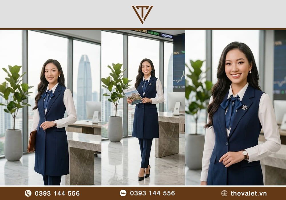 Vest nữ dáng dài phong cách hiện đại (Modern Fit – Hàn Quốc)